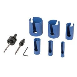 Silverline Kit Scie-cloche Carbure Multi-matériaux 19 à 57 Mm