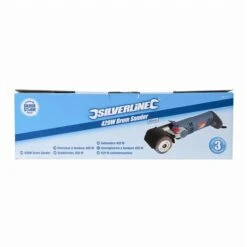 Silverline Ponceuse à Tambour Diamètre 60 Mm à Vitesse Variable 420 W -SILVERLINE Ventes silverline 806145 ean 5024763167959