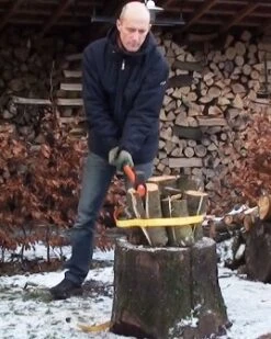 Sangle à Bois - Woodstrapper - Fendre Du Bois Facilement -SILVERLINE Ventes small logs B 1384436288