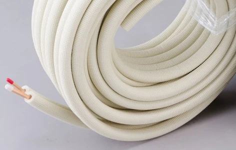 Bi-Tube Cuivre 3/8'' 5/8'' Isolé M1 - Couronne 20m à Prix Discount 3 Bi-Tube Cuivre 3/8'' 5/8'' Isolé M1 - Couronne 20m à Prix Discount